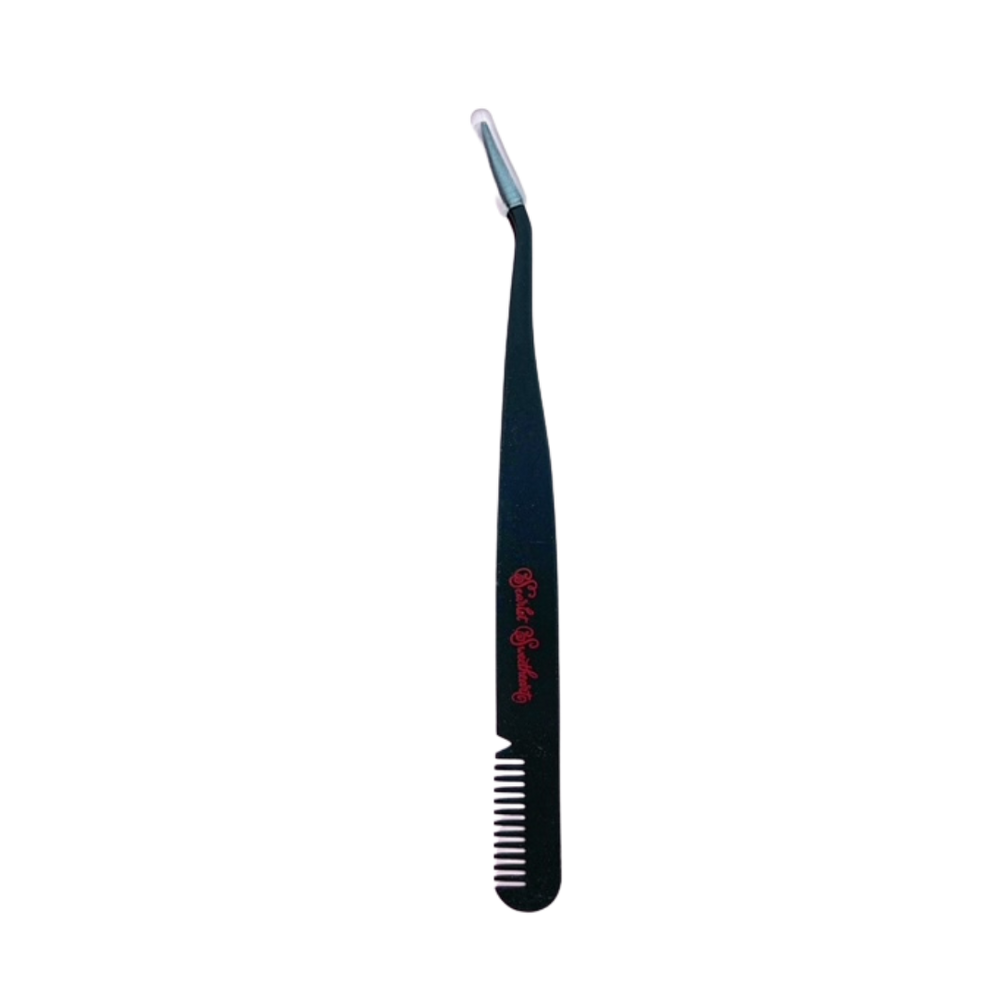 Scarlet Sweetheart Eyelash Comb Tweezer
